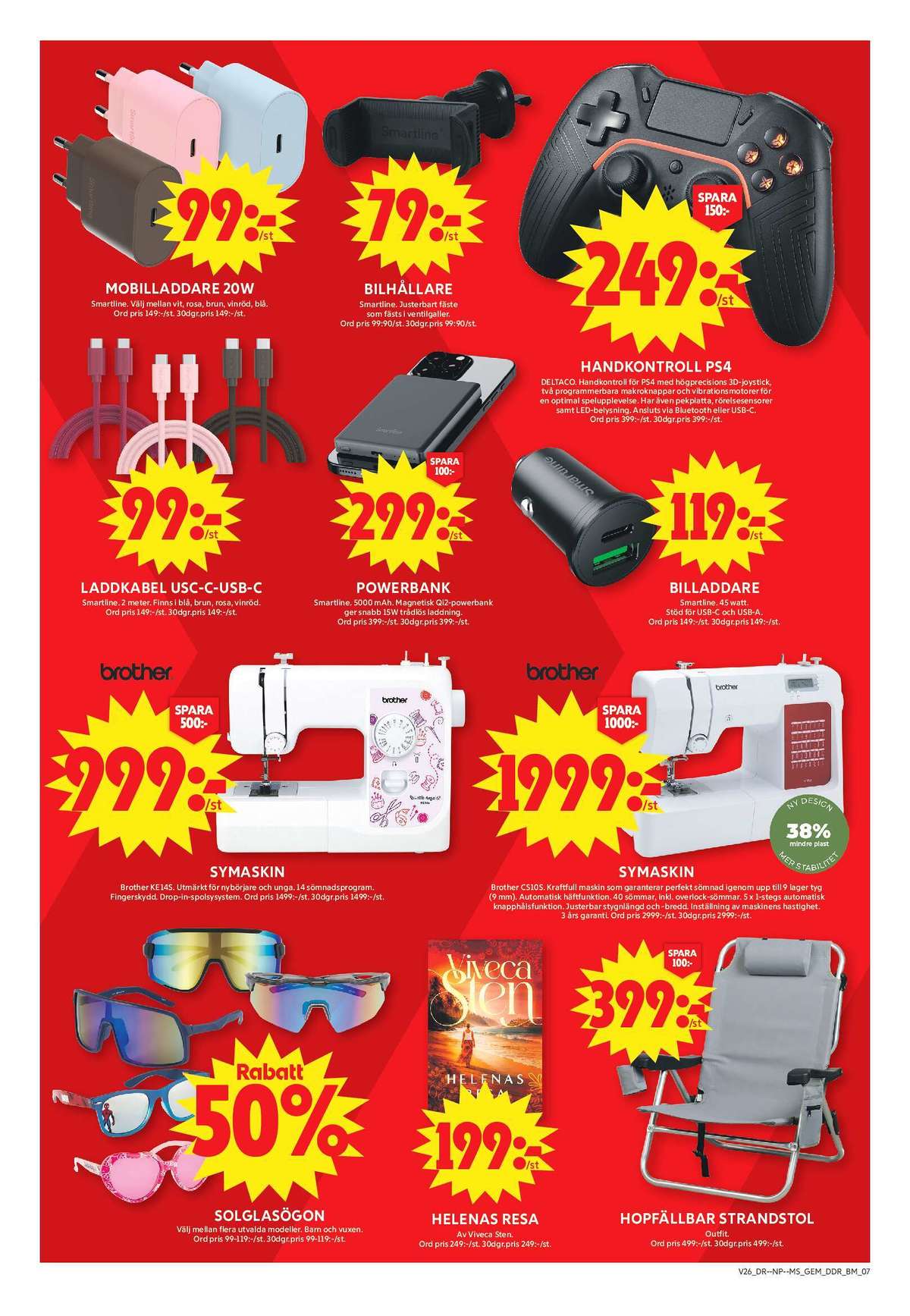 Se ICA Maxi reklamblad för vecka 26 på Kampanjveckan.se. Se bra erbjudanden på många varor, t.ex. laddare smartline eller mobilhållare smartline. Läs reklambladet här! Sida 15
