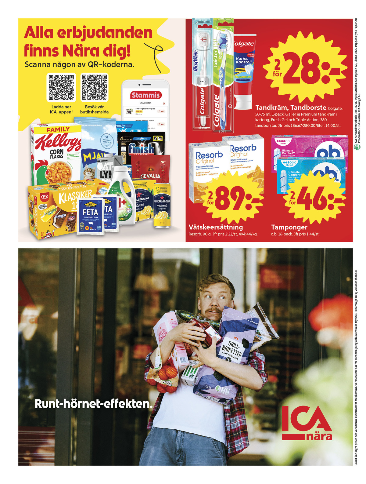 Se ICA Nära reklamblad för vecka 26 på Kampanjveckan.se. Se bra erbjudanden på många varor, t.ex. tandborste colgate eller tandkräm colgate. Läs reklambladet här! Sida 8
