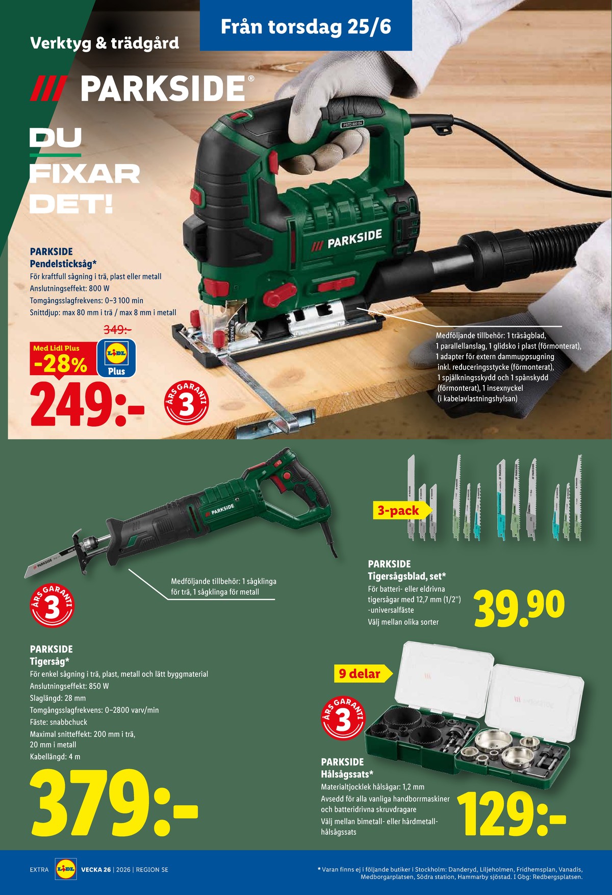 Se Lidl reklamblad för vecka 26 på Kampanjveckan.se. Se bra erbjudanden på många varor. Läs reklambladet här! Sida 23