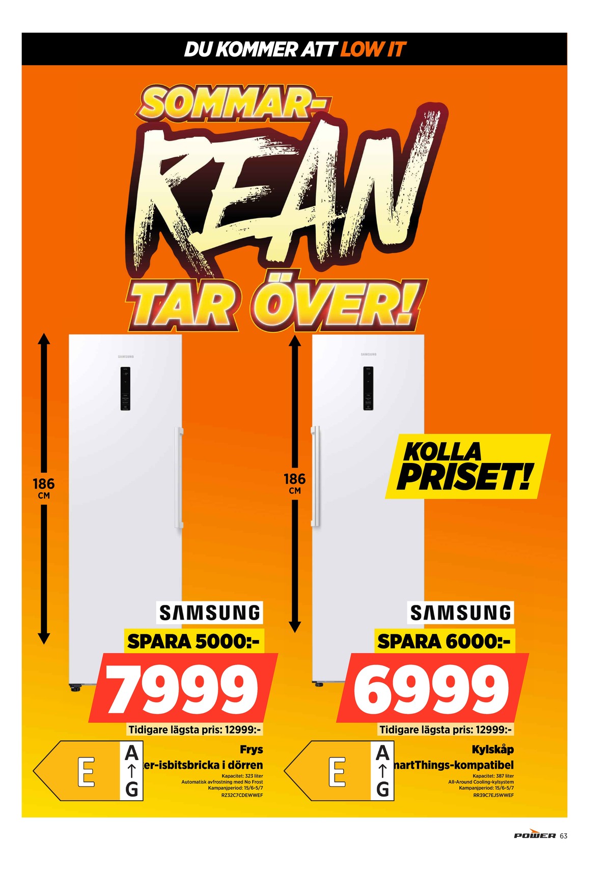 Se Power reklamblad för vecka 26 på Kampanjveckan.se. Se bra erbjudanden på många varor. Läs reklambladet här! Sida 63