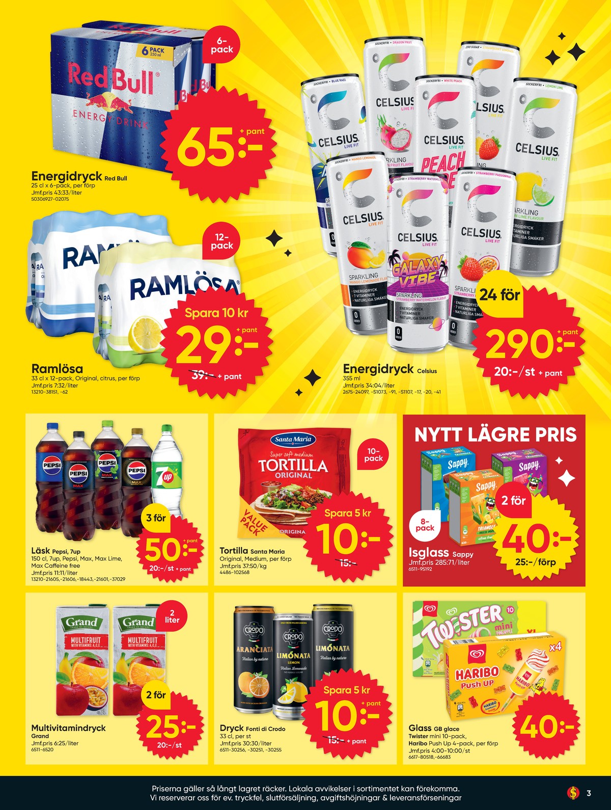 Se Dollarstore reklamblad för vecka 26 på Kampanjveckan.se. Se bra erbjudanden på många varor. Läs reklambladet här! Sida 3