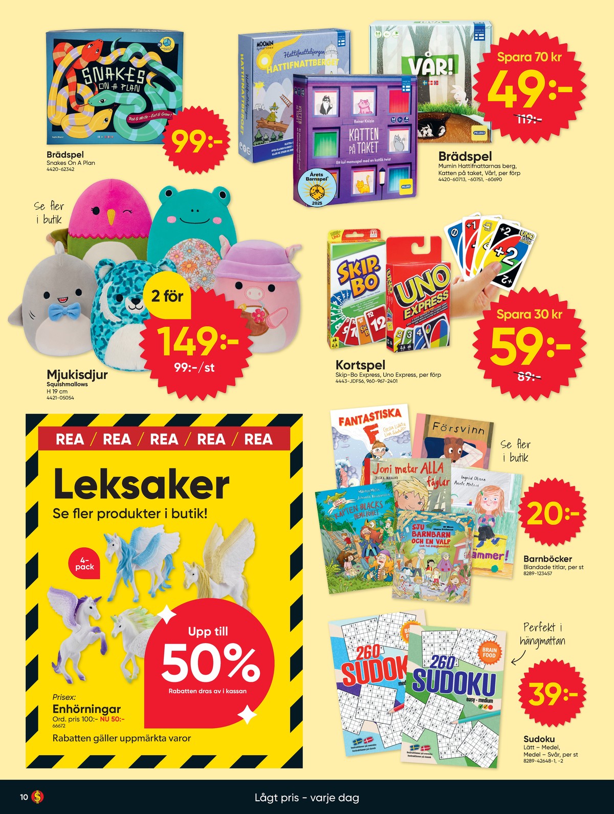 Se Dollarstore reklamblad för vecka 26 på Kampanjveckan.se. Se bra erbjudanden på många varor. Läs reklambladet här! Sida 10