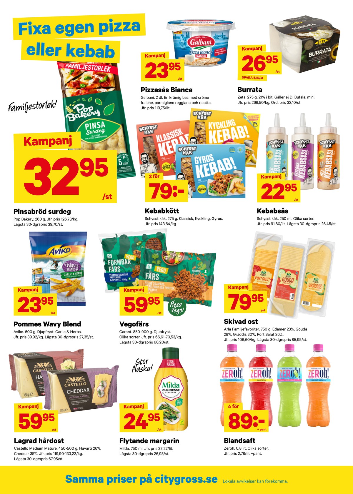 Se City Gross reklamblad för vecka 26 på Kampanjveckan.se. Se bra erbjudanden på många varor. Läs reklambladet här! Sida 8