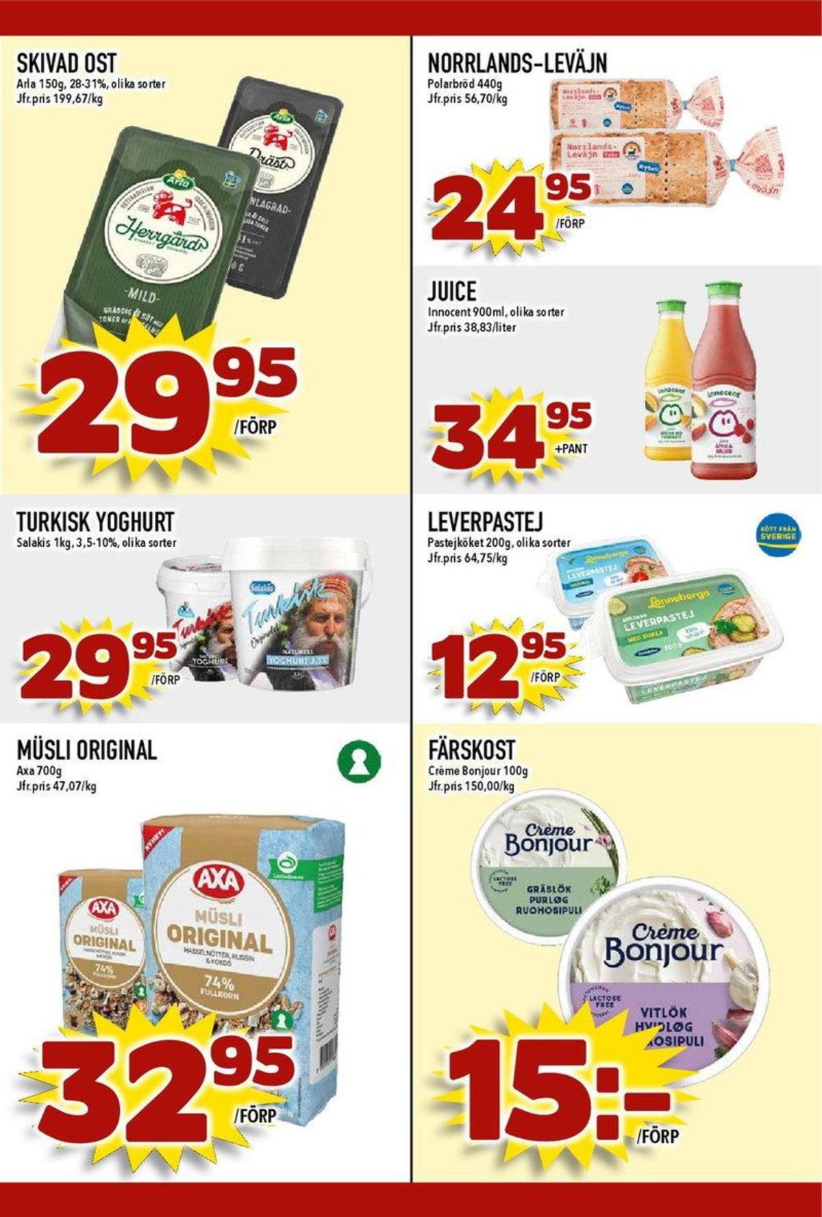 Se MatDax reklamblad för vecka 26 på Kampanjveckan.se. Se bra erbjudanden på många varor, t.ex. yoghurt salakis eller andra varor. Läs reklambladet här! Sida 18