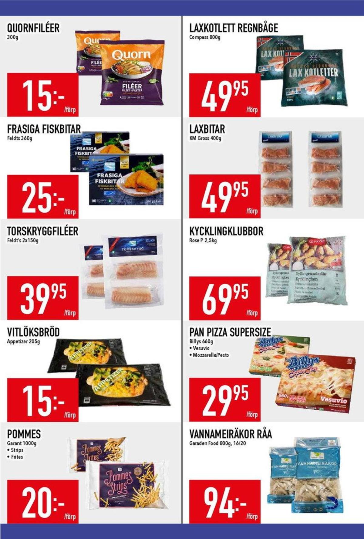 Se MatDax reklamblad för vecka 26 på Kampanjveckan.se. Se bra erbjudanden på många varor, t.ex. frasiga fiskbitar feldts eller andra varor. Läs reklambladet här! Sida 7