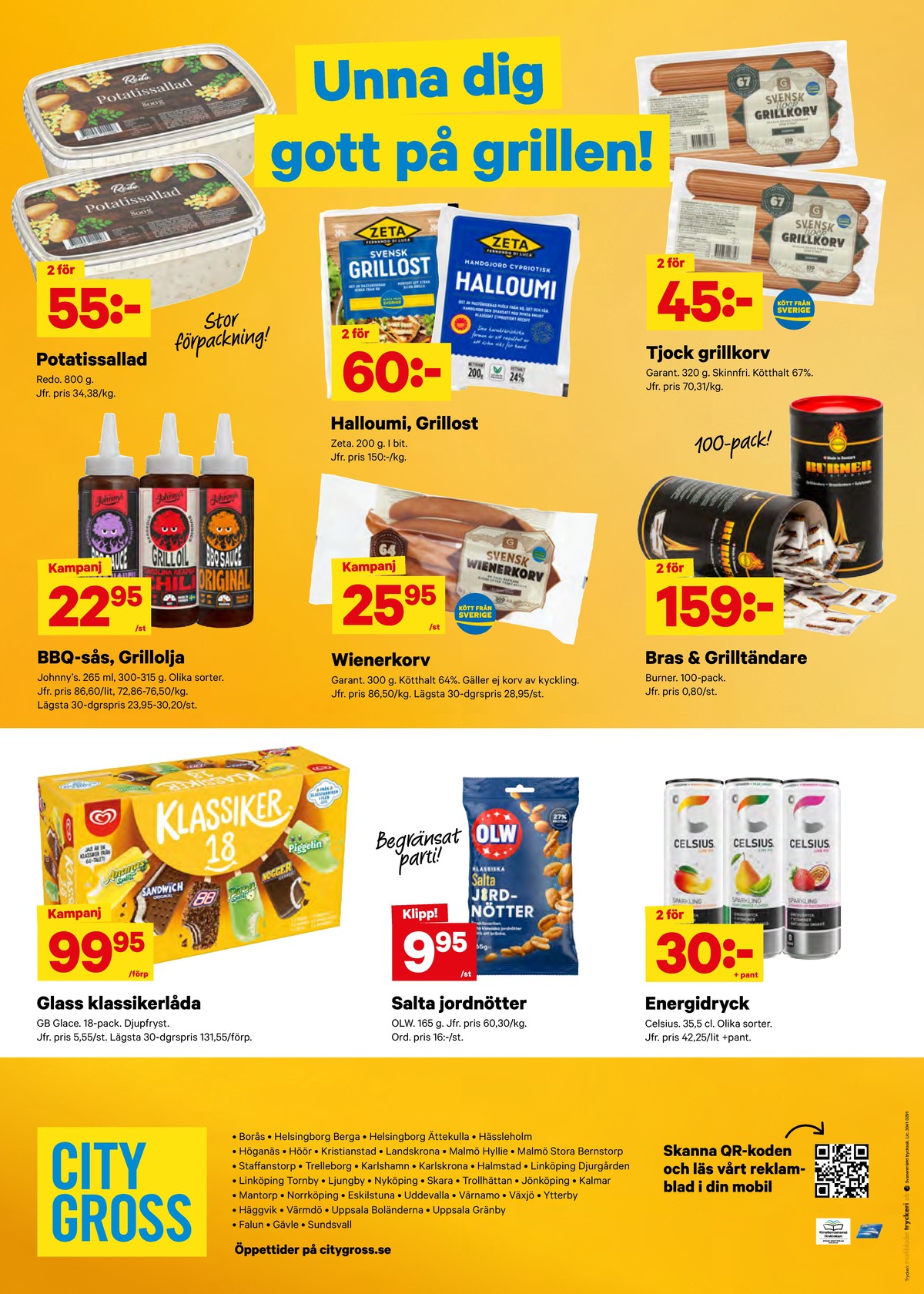 Se City Gross reklamblad för vecka 27 på Kampanjveckan.se. Se bra erbjudanden på många varor. Läs reklambladet här! Sida 11