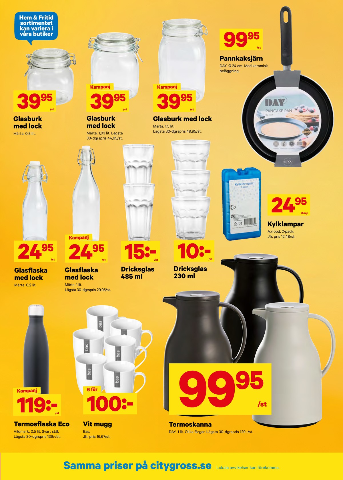 Se City Gross reklamblad för vecka 27 på Kampanjveckan.se. Se bra erbjudanden på många varor. Läs reklambladet här! Sida 10