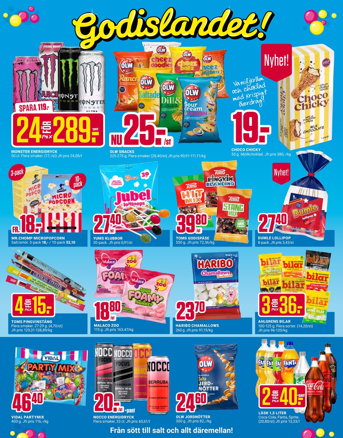 Se ÖoB reklamblad för vecka 27 på Kampanjveckan.se. Se bra erbjudanden på många varor. Läs reklambladet här! Sida 2