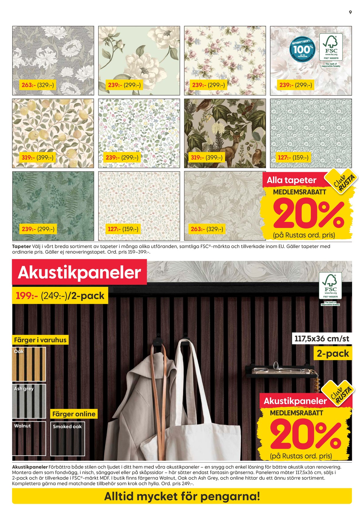 Se Rusta reklamblad för vecka 27 på Kampanjveckan.se. Se bra erbjudanden på många varor. Läs reklambladet här! Sida 9