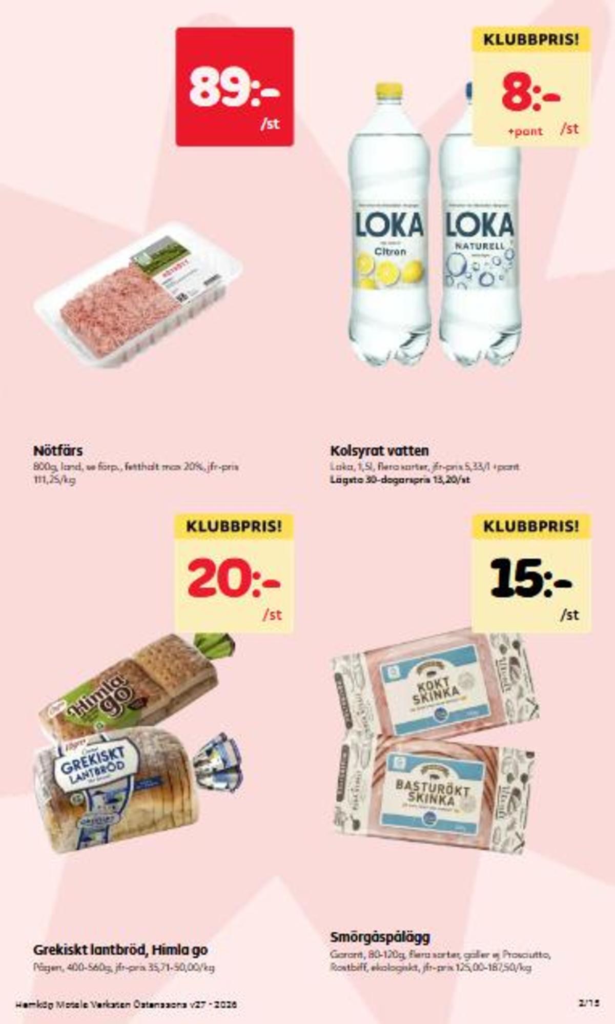 Se Östenssons reklamblad för vecka 27 på Kampanjveckan.se. Se bra erbjudanden på många varor. Läs reklambladet här! Sida 2