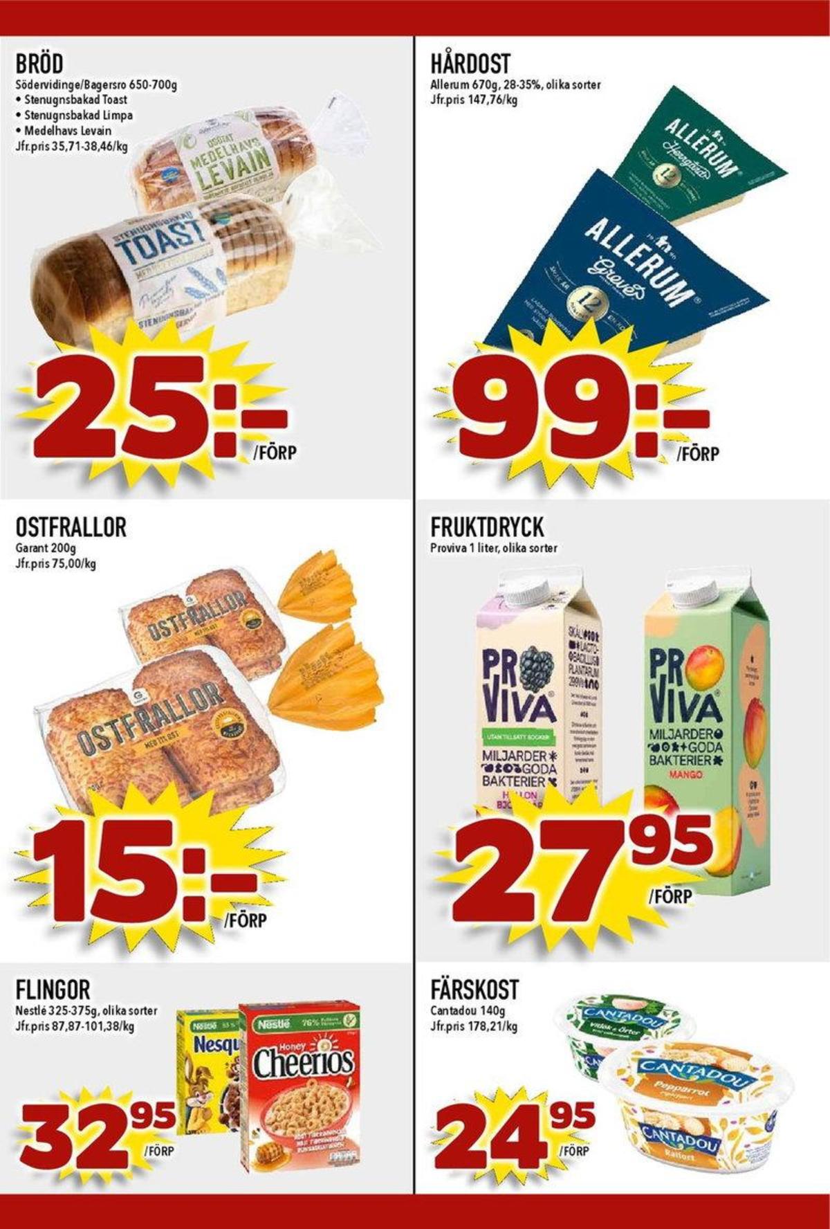 Se MatDax reklamblad för vecka 27 på Kampanjveckan.se. Se bra erbjudanden på många varor. Läs reklambladet här! Sida 20