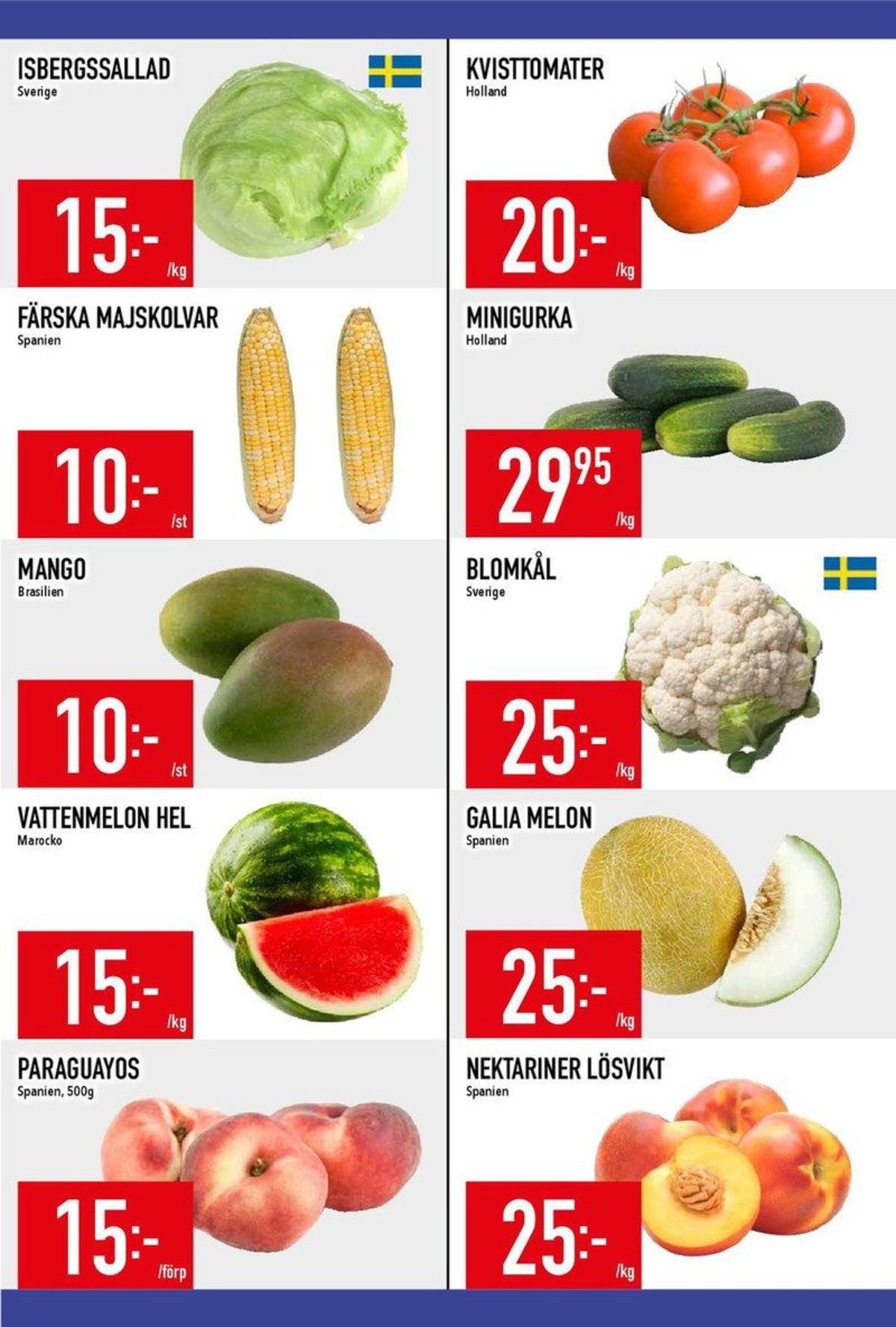 Se MatDax reklamblad för vecka 27 på Kampanjveckan.se. Se bra erbjudanden på många varor. Läs reklambladet här! Sida 9