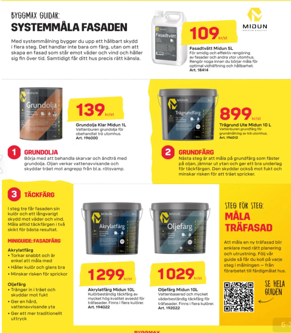 Se ByggMax reklamblad för vecka 27 på Kampanjveckan.se. Se bra erbjudanden på många varor. Läs reklambladet här! Sida 6