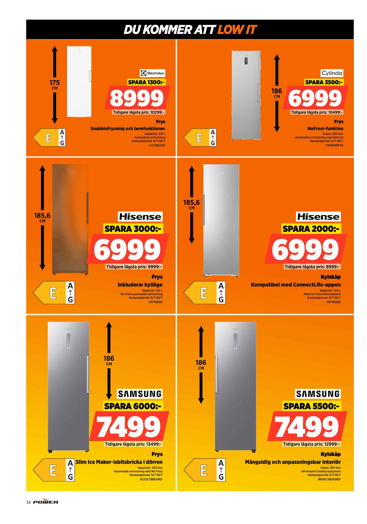 Se Power reklamblad för vecka 28 på Kampanjveckan.se. Se bra erbjudanden på många varor. Läs reklambladet här! Sida 34
