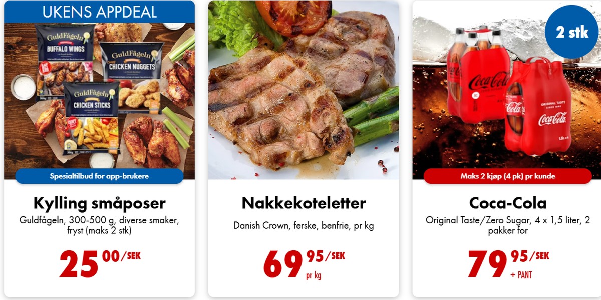 Se Nordby Supermarket reklamblad för vecka 28 på Kampanjveckan.se. Se bra erbjudanden på många varor, t.ex. kycklingnuggets guldfågeln eller karrékotlett danish crown. Läs reklambladet här! Sida 2
