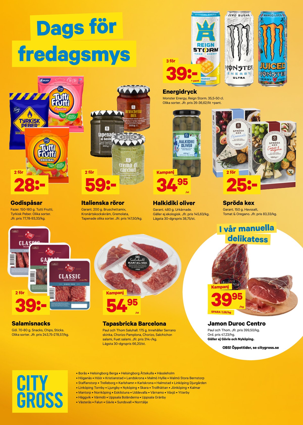 Se City Gross reklamblad för vecka 28 på Kampanjveckan.se. Se bra erbjudanden på många varor. Läs reklambladet här! Sida 12
