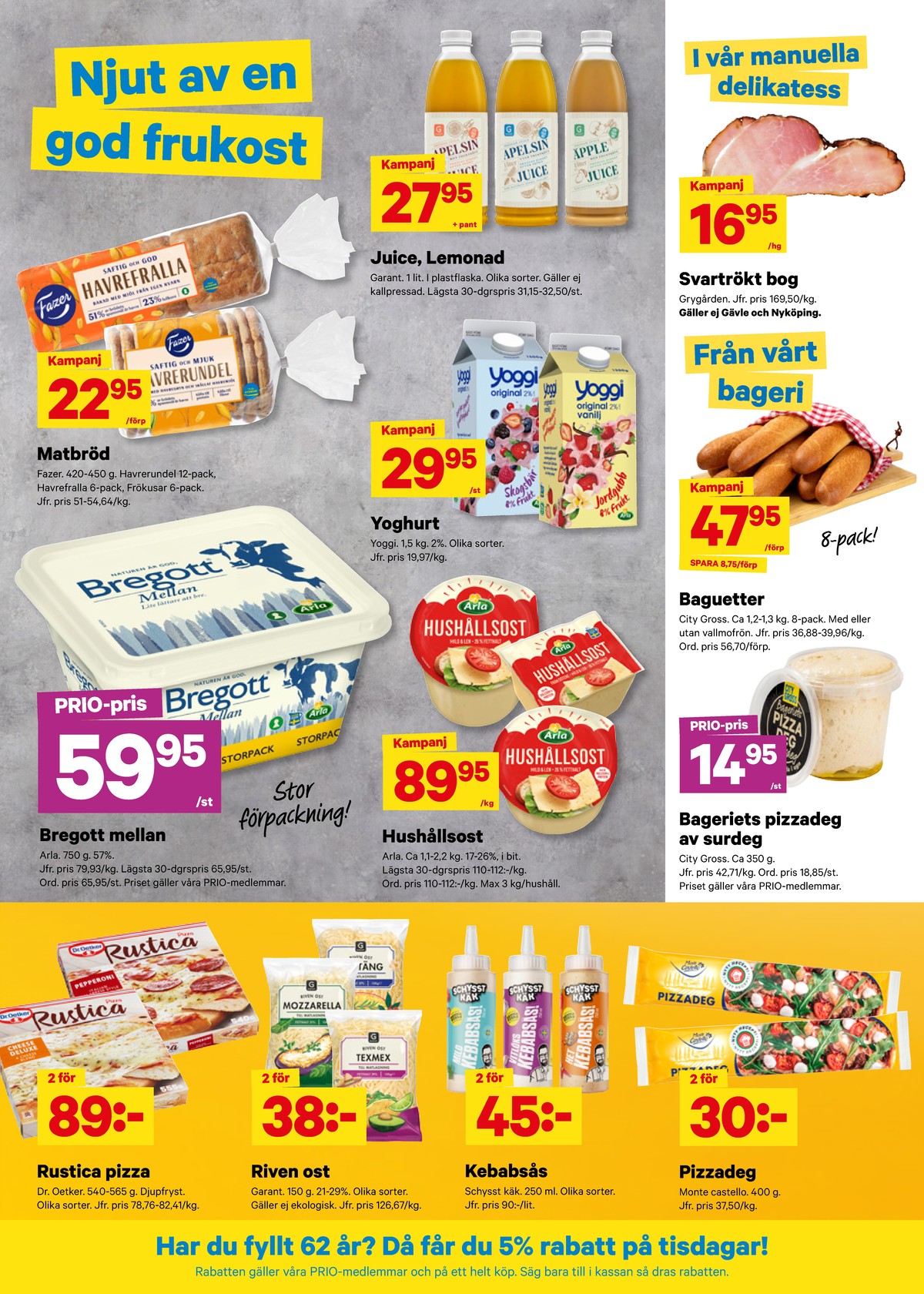 Se City Gross reklamblad för vecka 28 på Kampanjveckan.se. Se bra erbjudanden på många varor. Läs reklambladet här! Sida 6