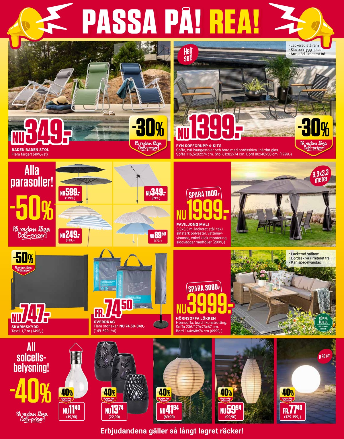 Se ÖoB reklamblad för vecka 28 på Kampanjveckan.se. Se bra erbjudanden på många varor. Läs reklambladet här! Sida 6