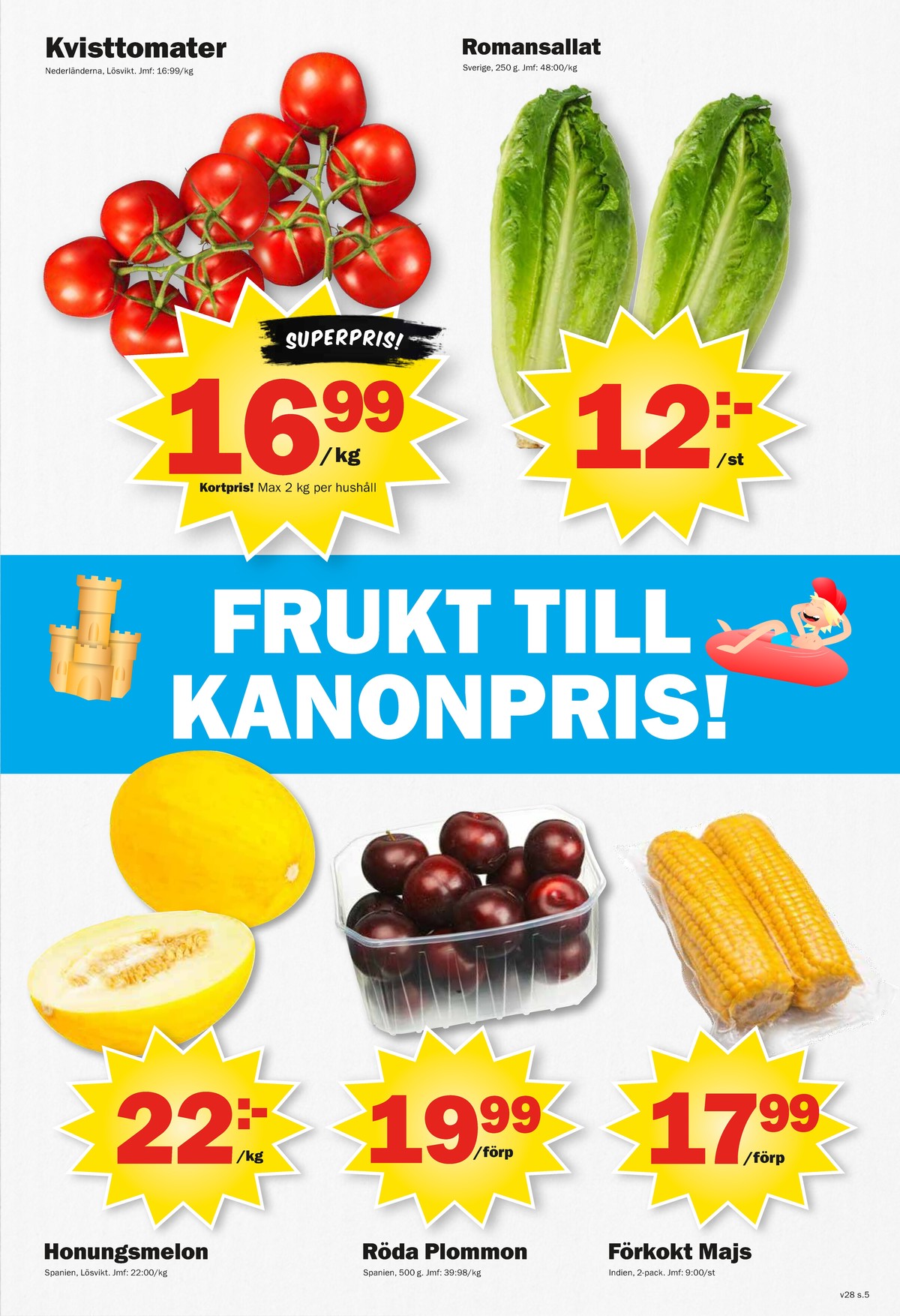 Se Pekås reklamblad för vecka 28 på Kampanjveckan.se. Se bra erbjudanden på många varor. Läs reklambladet här! Sida 5