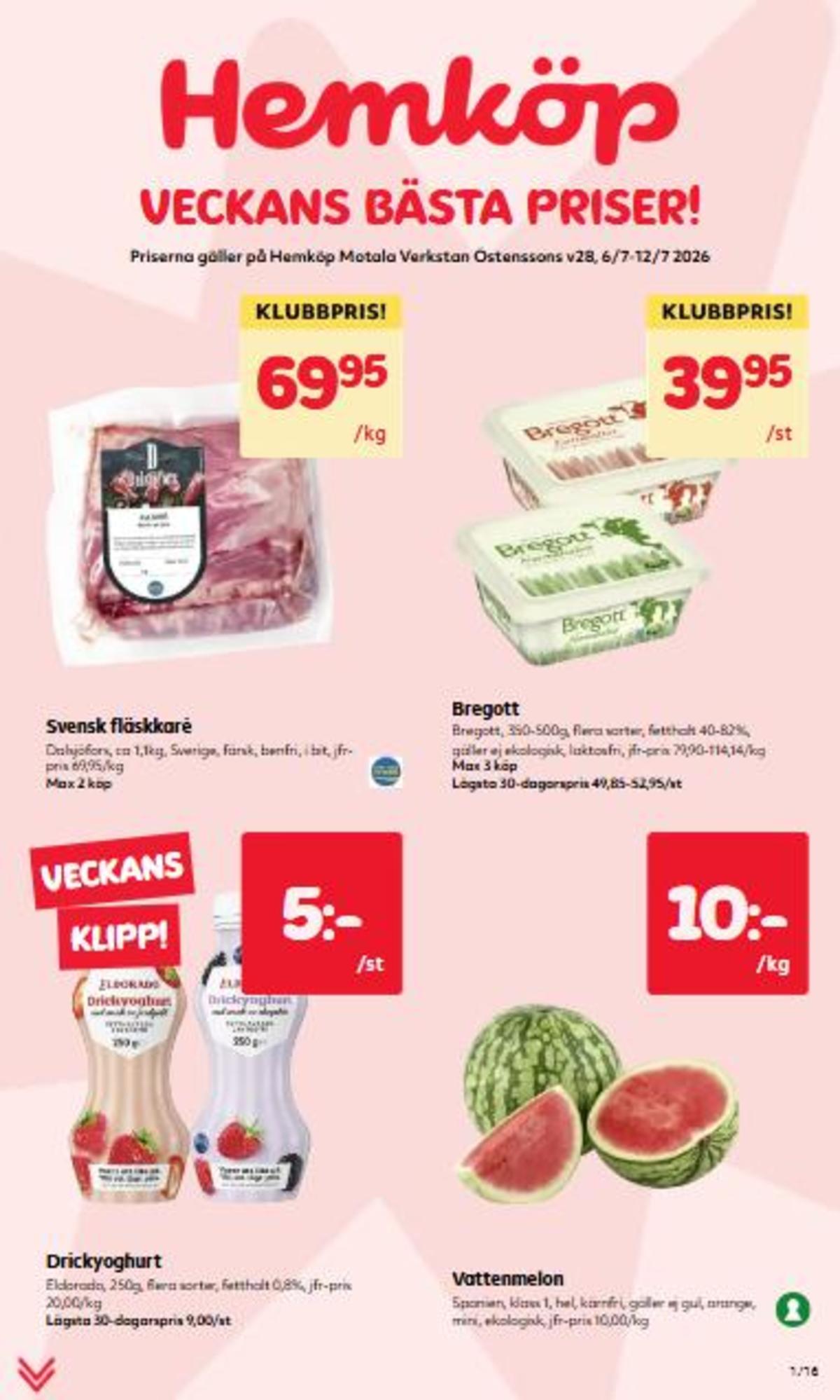 Se Östenssons reklamblad för vecka 28 på Kampanjveckan.se. Se bra erbjudanden på många varor. Läs reklambladet här! Sida 1