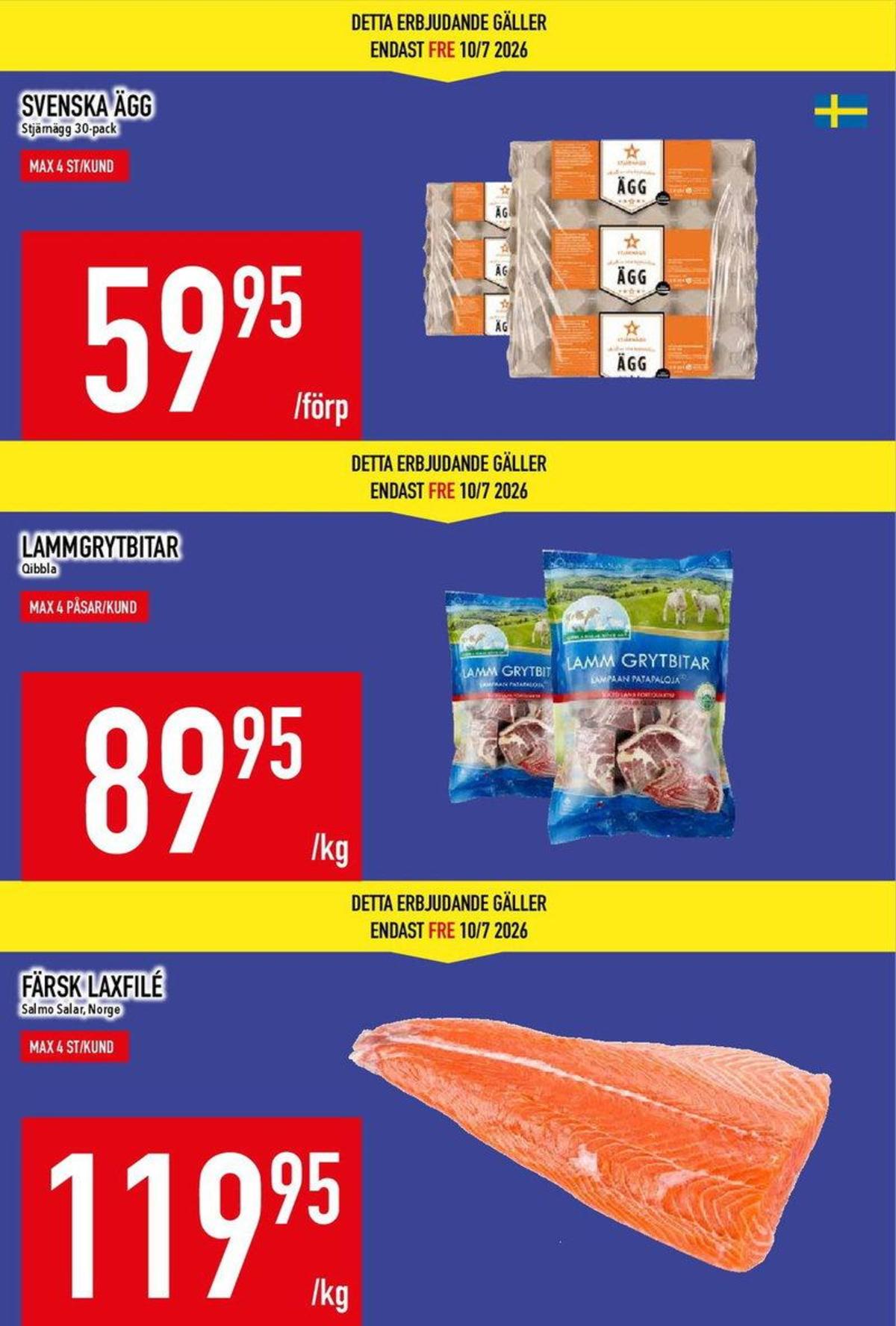 Se MatDax reklamblad för vecka 28 på Kampanjveckan.se. Se bra erbjudanden på många varor. Läs reklambladet här! Sida 5