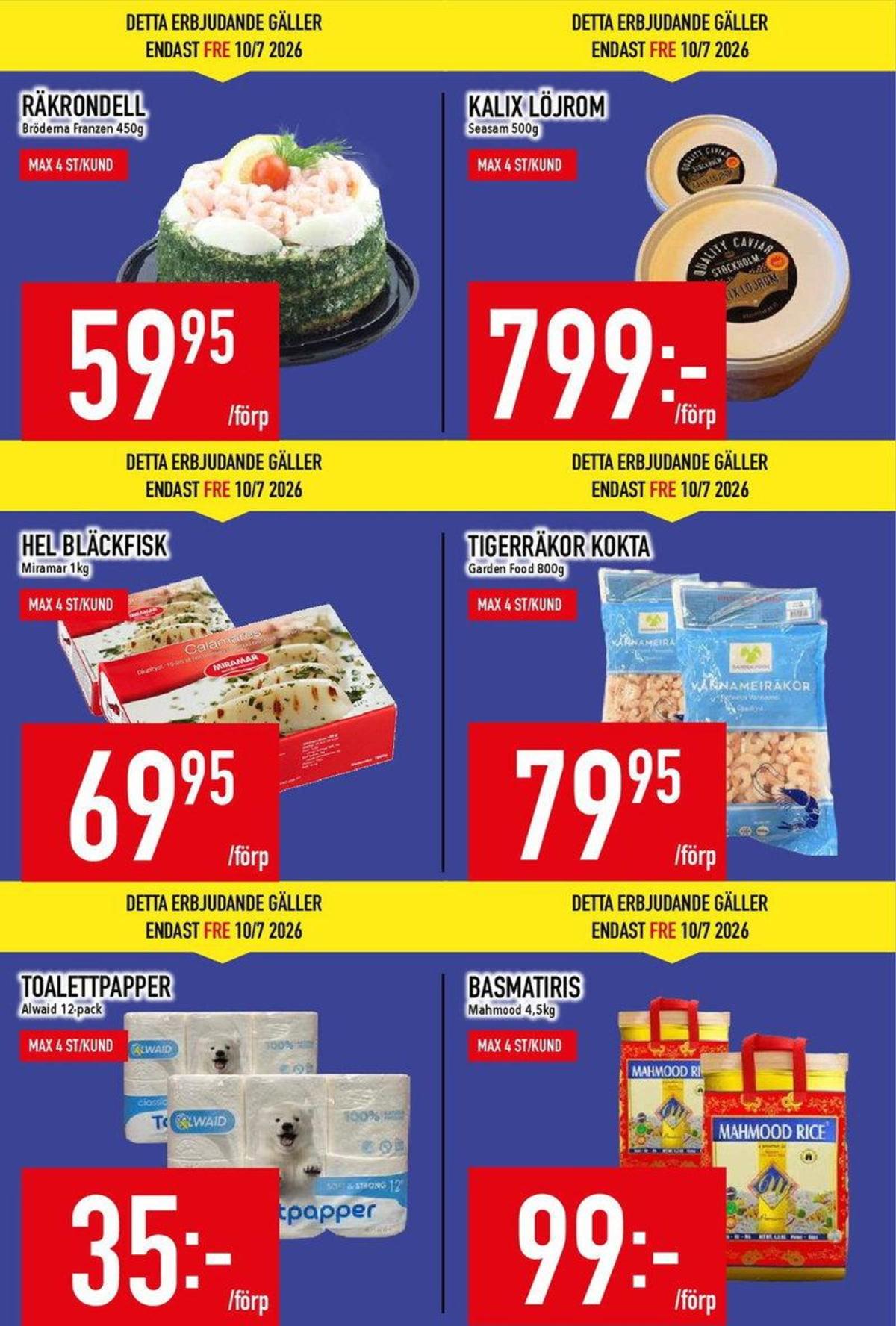 Se MatDax reklamblad för vecka 28 på Kampanjveckan.se. Se bra erbjudanden på många varor. Läs reklambladet här! Sida 6