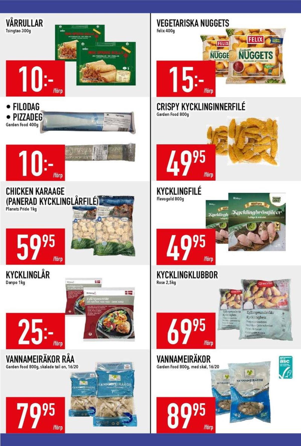 Se MatDax reklamblad för vecka 28 på Kampanjveckan.se. Se bra erbjudanden på många varor. Läs reklambladet här! Sida 8