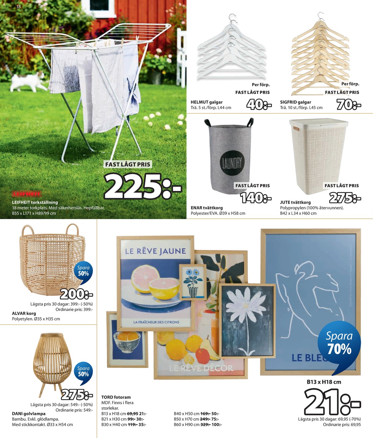 Se Jysk reklamblad för vecka 29 på Kampanjveckan.se. Se bra erbjudanden på många varor. Läs reklambladet här! Sida 19