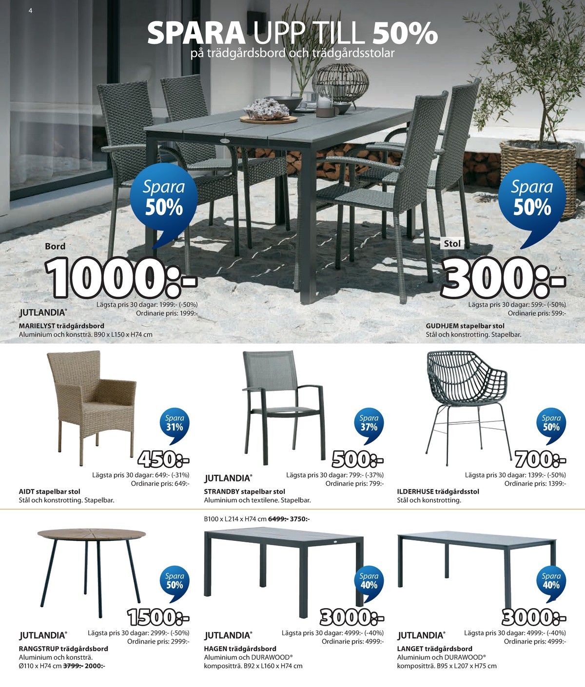 Se Jysk reklamblad för vecka 29 på Kampanjveckan.se. Se bra erbjudanden på många varor. Läs reklambladet här! Sida 5