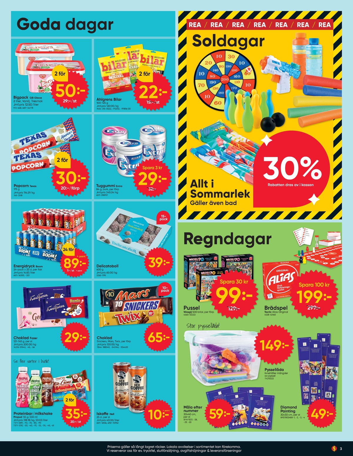 Se Dollarstore reklamblad för vecka 29 på Kampanjveckan.se. Se bra erbjudanden på många varor. Läs reklambladet här! Sida 3
