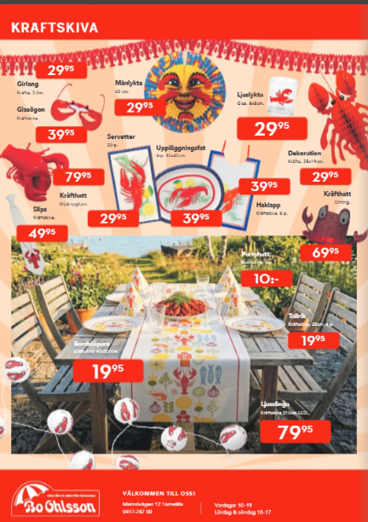 Se Bo Ohlsson reklamblad för vecka 29 på Kampanjveckan.se. Se bra erbjudanden på många varor. Läs reklambladet här! Sida 12