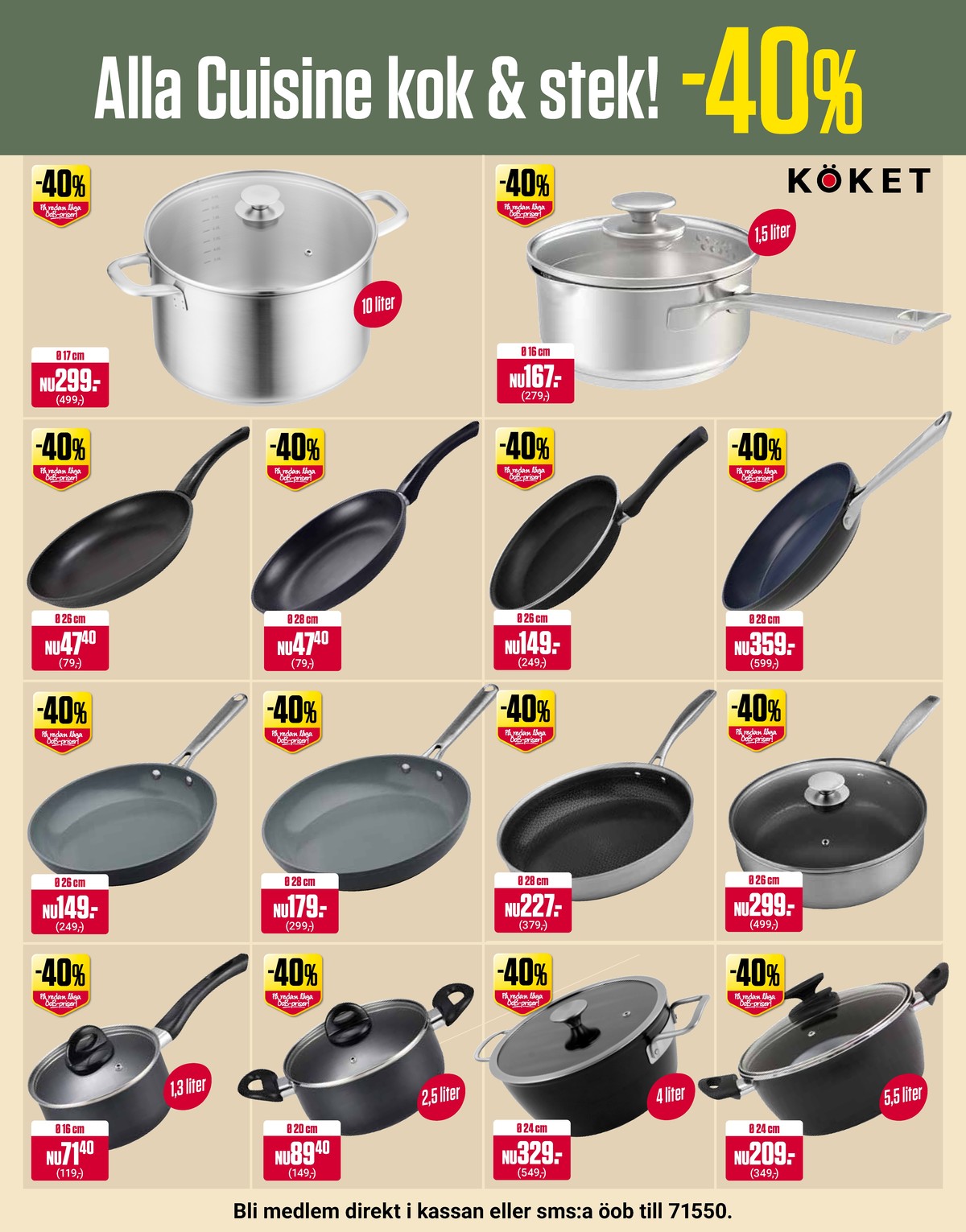 Se ÖoB reklamblad för vecka 29 på Kampanjveckan.se. Se bra erbjudanden på många varor. Läs reklambladet här! Sida 11