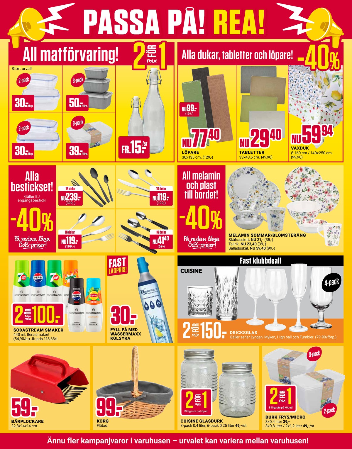 Se ÖoB reklamblad för vecka 29 på Kampanjveckan.se. Se bra erbjudanden på många varor. Läs reklambladet här! Sida 7