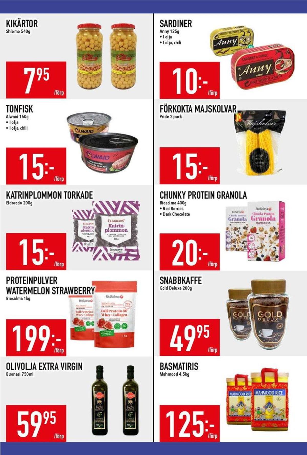 Se MatDax reklamblad för vecka 29 på Kampanjveckan.se. Se bra erbjudanden på många varor, t.ex. olivolja buonasi eller andra varor. Läs reklambladet här! Sida 14