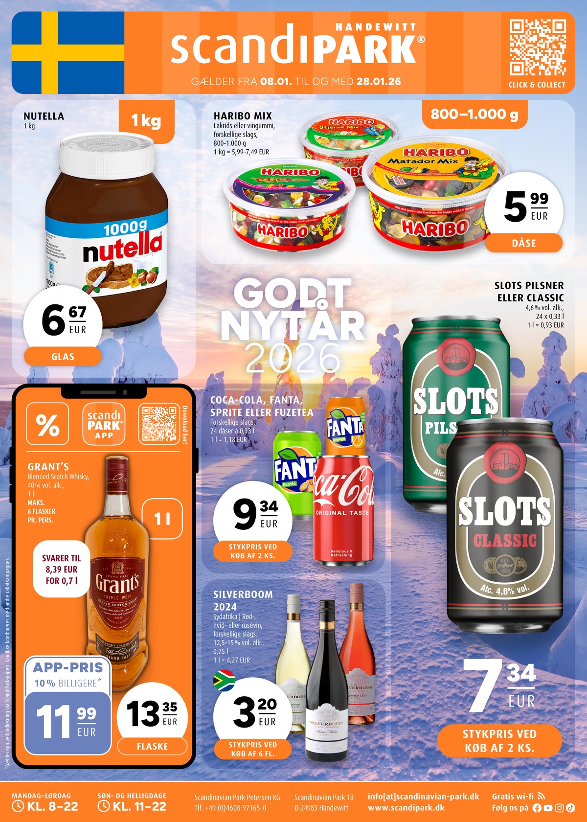 Se Scandinavian Park reklamblad för vecka 3 på Kampanjveckan.se. Se bra erbjudanden på många varor, t.ex. Öl 24 pk classic eller chokladpålägg nutella. Läs reklambladet här! Sida 1
