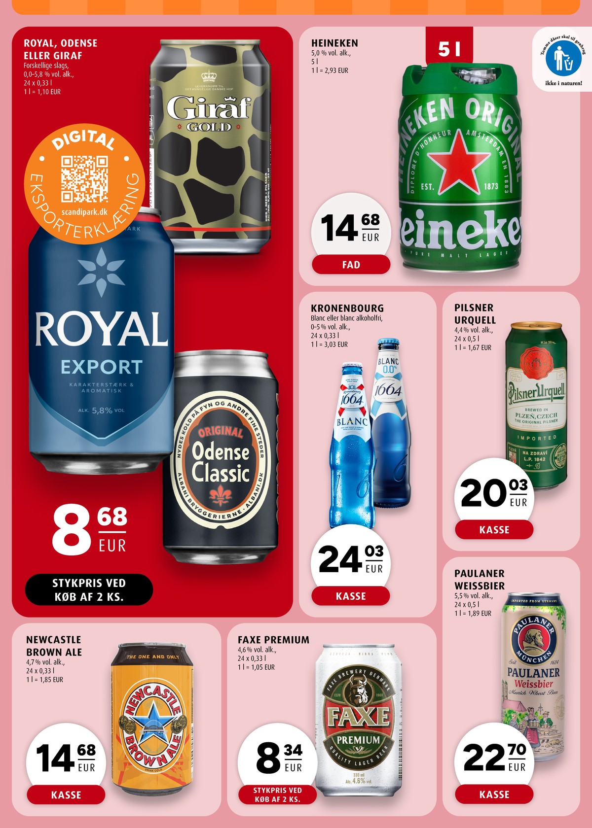 Se Scandinavian Park reklamblad för vecka 3 på Kampanjveckan.se. Se bra erbjudanden på många varor, t.ex. Öl 24 pk newcastle brown ale eller Öl 24 pk pilsner urquell. Läs reklambladet här! Sida 7
