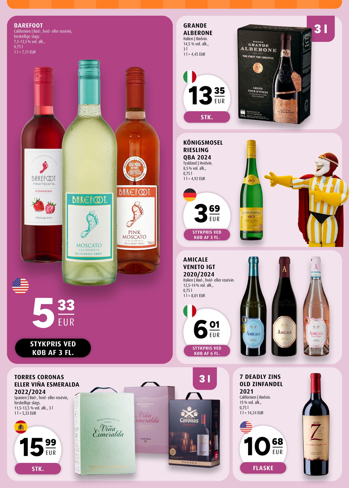 Se Scandinavian Park reklamblad för vecka 3 på Kampanjveckan.se. Se bra erbjudanden på många varor, t.ex. röd vin okänd eller röd vin okänd. Läs reklambladet här! Sida 8
