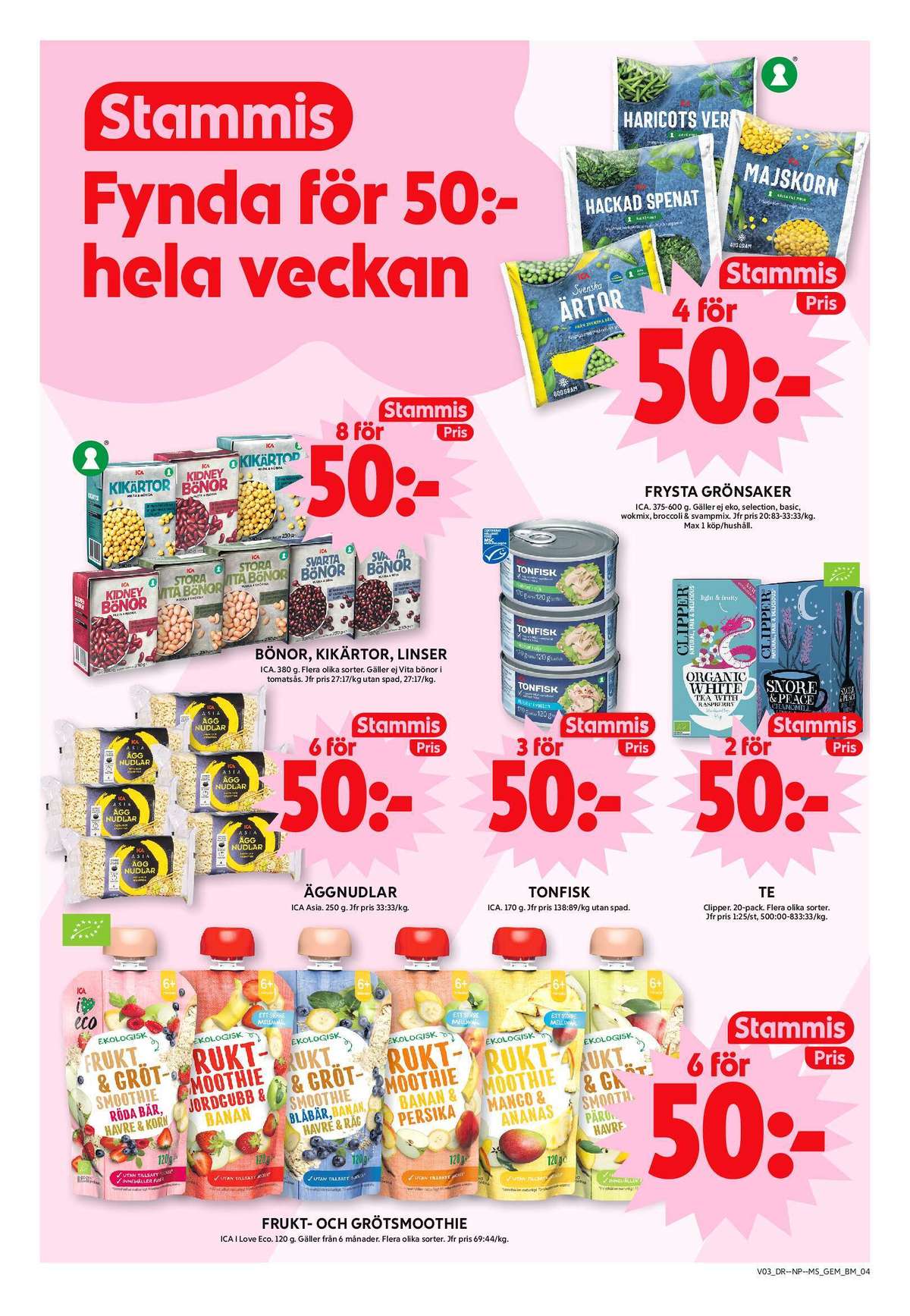 Se ICA Maxi reklamblad för vecka 3 på Kampanjveckan.se. Se bra erbjudanden på många varor, t.ex. hackad spenat ica eller haricots verts ica. Läs reklambladet här! Sida 5
