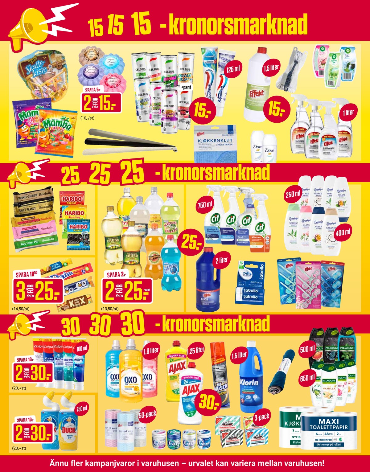 Se ÖoB reklamblad för vecka 3 på Kampanjveckan.se. Se bra erbjudanden på många varor. Läs reklambladet här! Sida 3