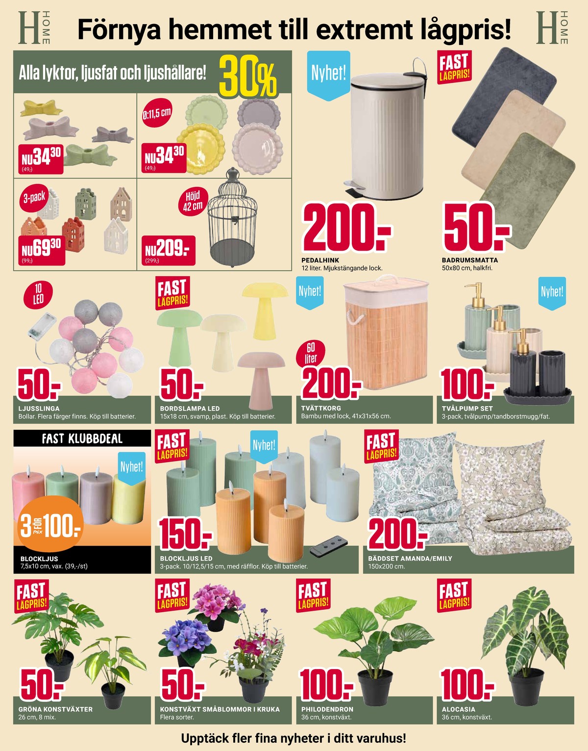 Se ÖoB reklamblad för vecka 3 på Kampanjveckan.se. Se bra erbjudanden på många varor. Läs reklambladet här! Sida 7