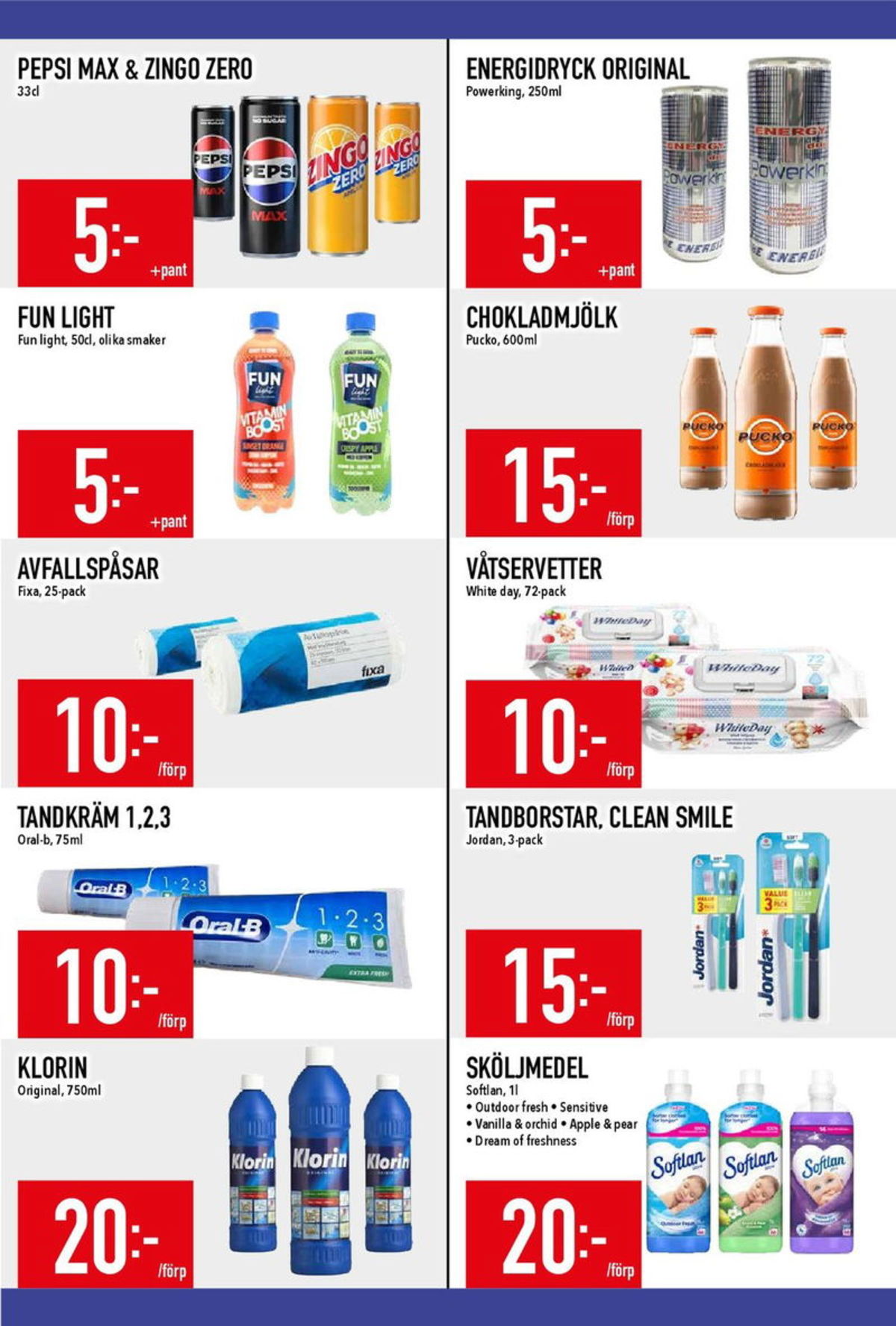Se MatDax reklamblad för vecka 3 på Kampanjveckan.se. Se bra erbjudanden på många varor, t.ex. tandkräm oral-b eller andra varor. Läs reklambladet här! Sida 19