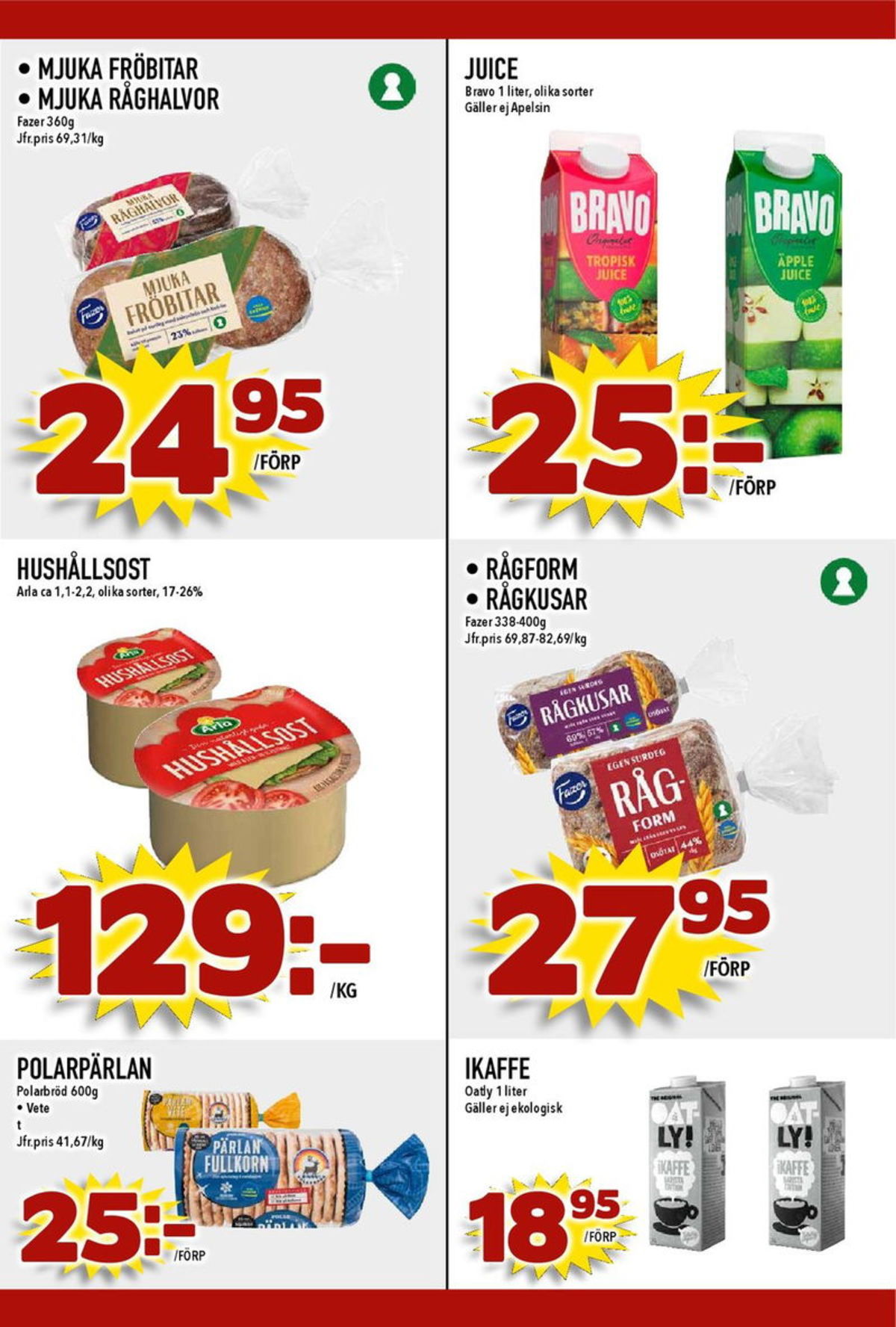 Se MatDax reklamblad för vecka 3 på Kampanjveckan.se. Se bra erbjudanden på många varor, t.ex. vetekakor polarpärlan eller vetekakor polarpärlan fullkorn. Läs reklambladet här! Sida 20
