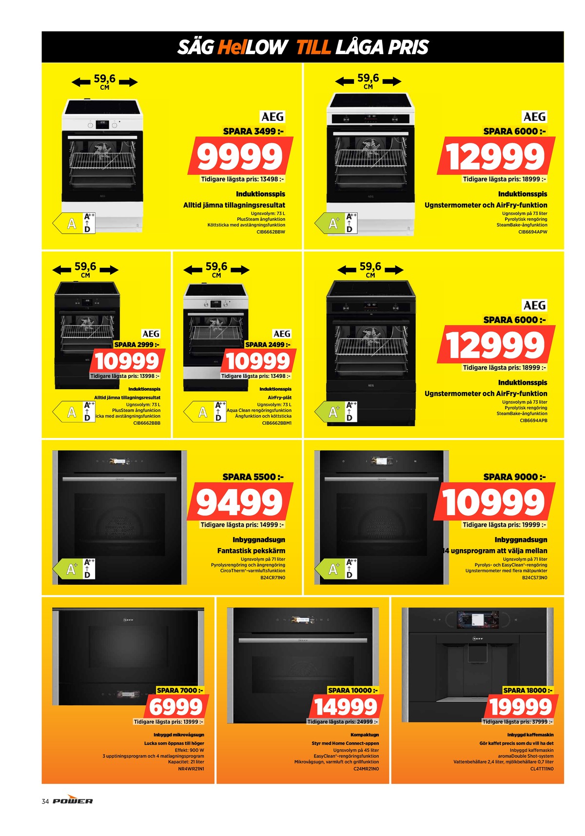 Se Power reklamblad för vecka 3 på Kampanjveckan.se. Se bra erbjudanden på många varor. Läs reklambladet här! Sida 34