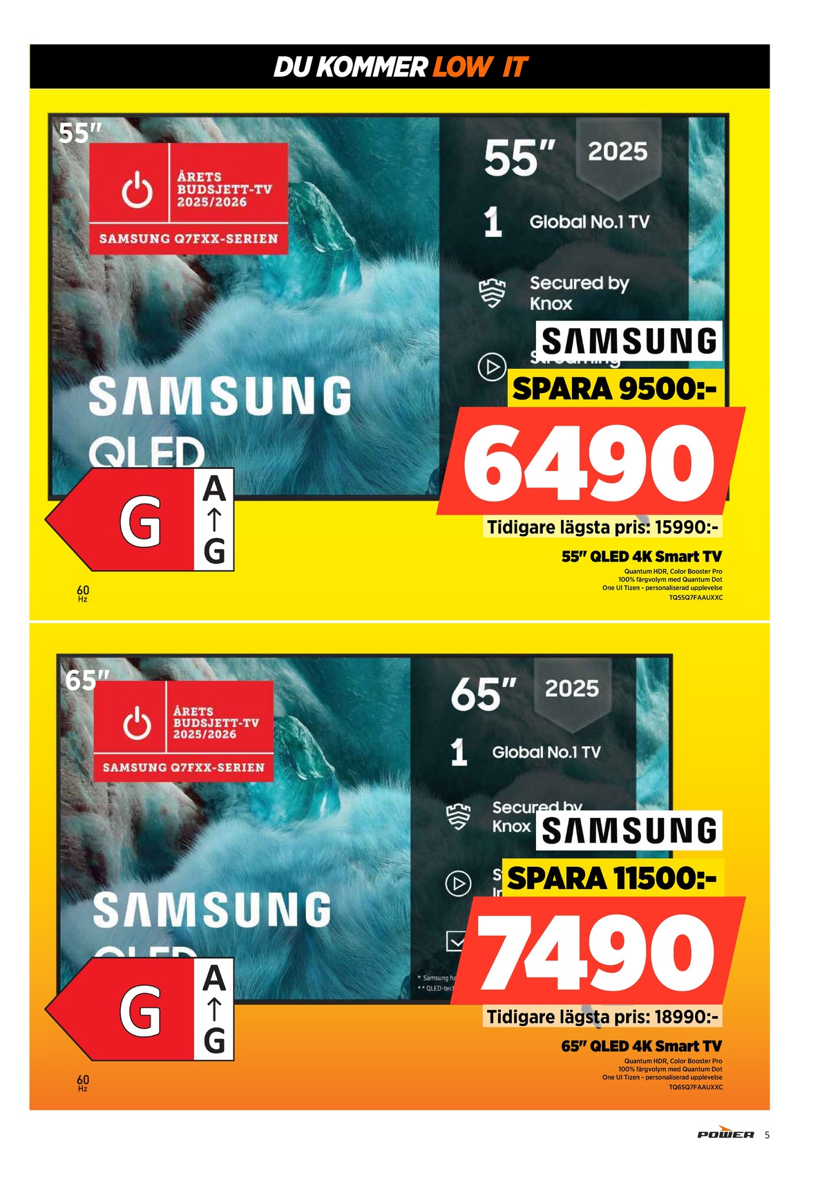 Se Power reklamblad för vecka 3 på Kampanjveckan.se. Se bra erbjudanden på många varor. Läs reklambladet här! Sida 5