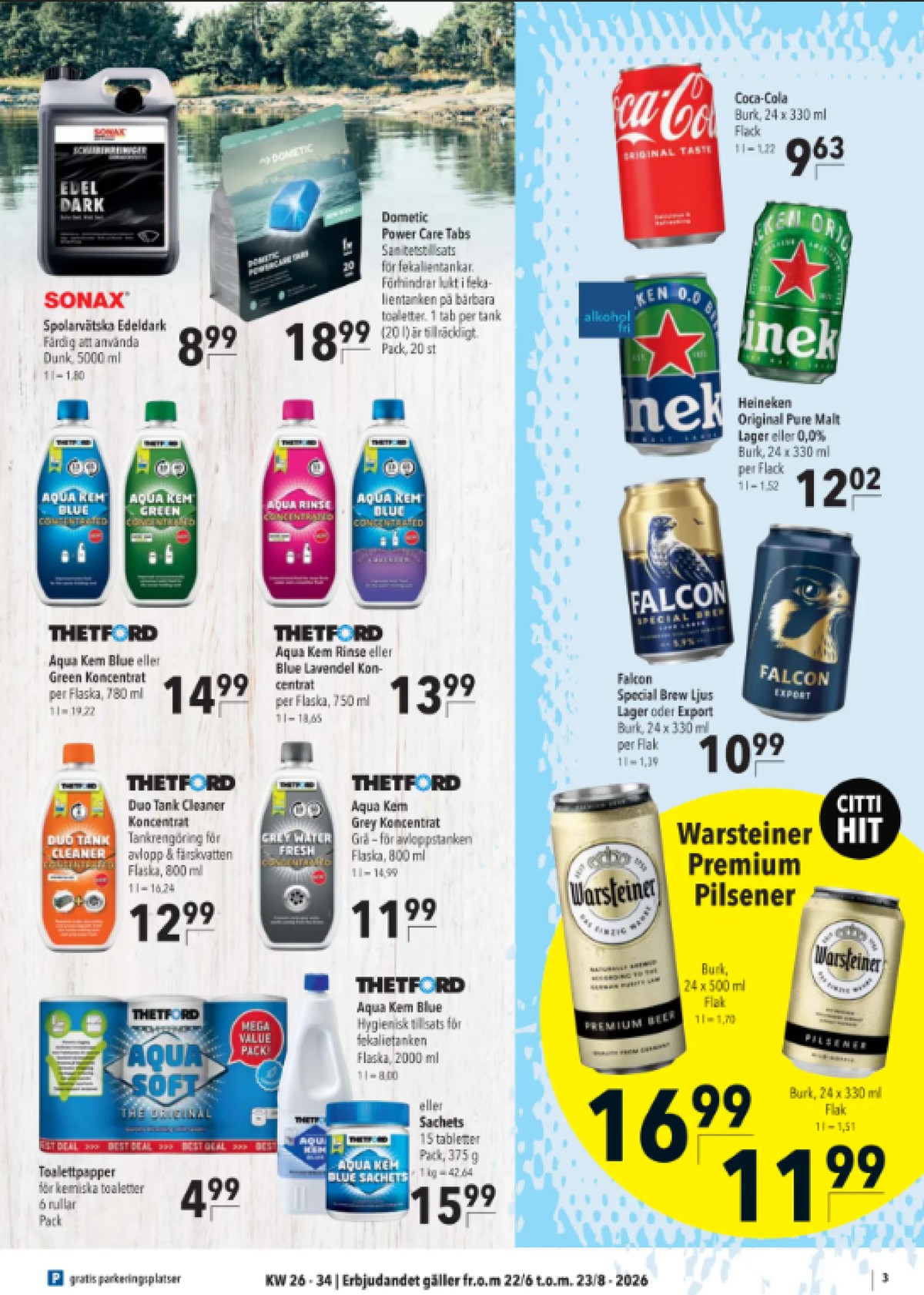 Se Citti reklamblad för vecka 30 på Kampanjveckan.se. Se bra erbjudanden på många varor. Läs reklambladet här! Sida 3