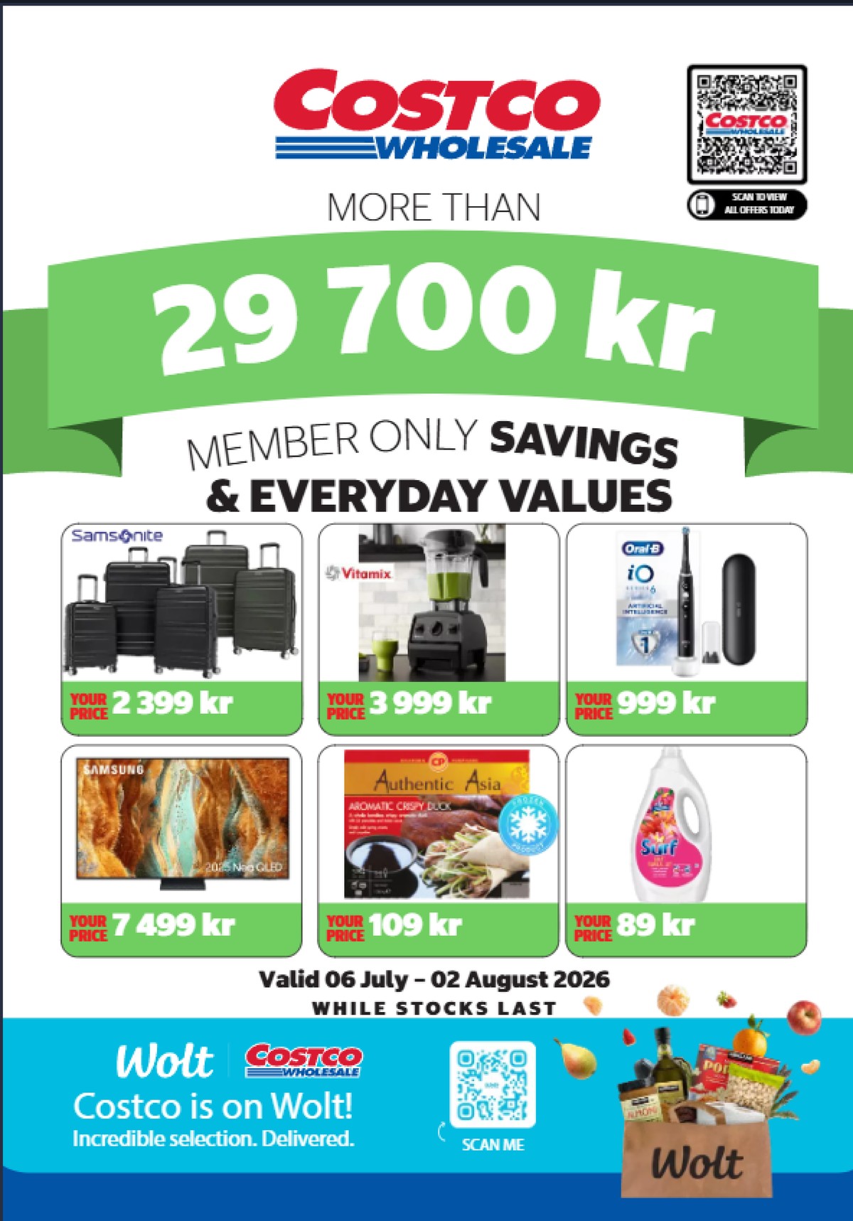 Se Costco reklamblad för vecka 30 på Kampanjveckan.se. Se bra erbjudanden på många varor. Läs reklambladet här! Sida 1