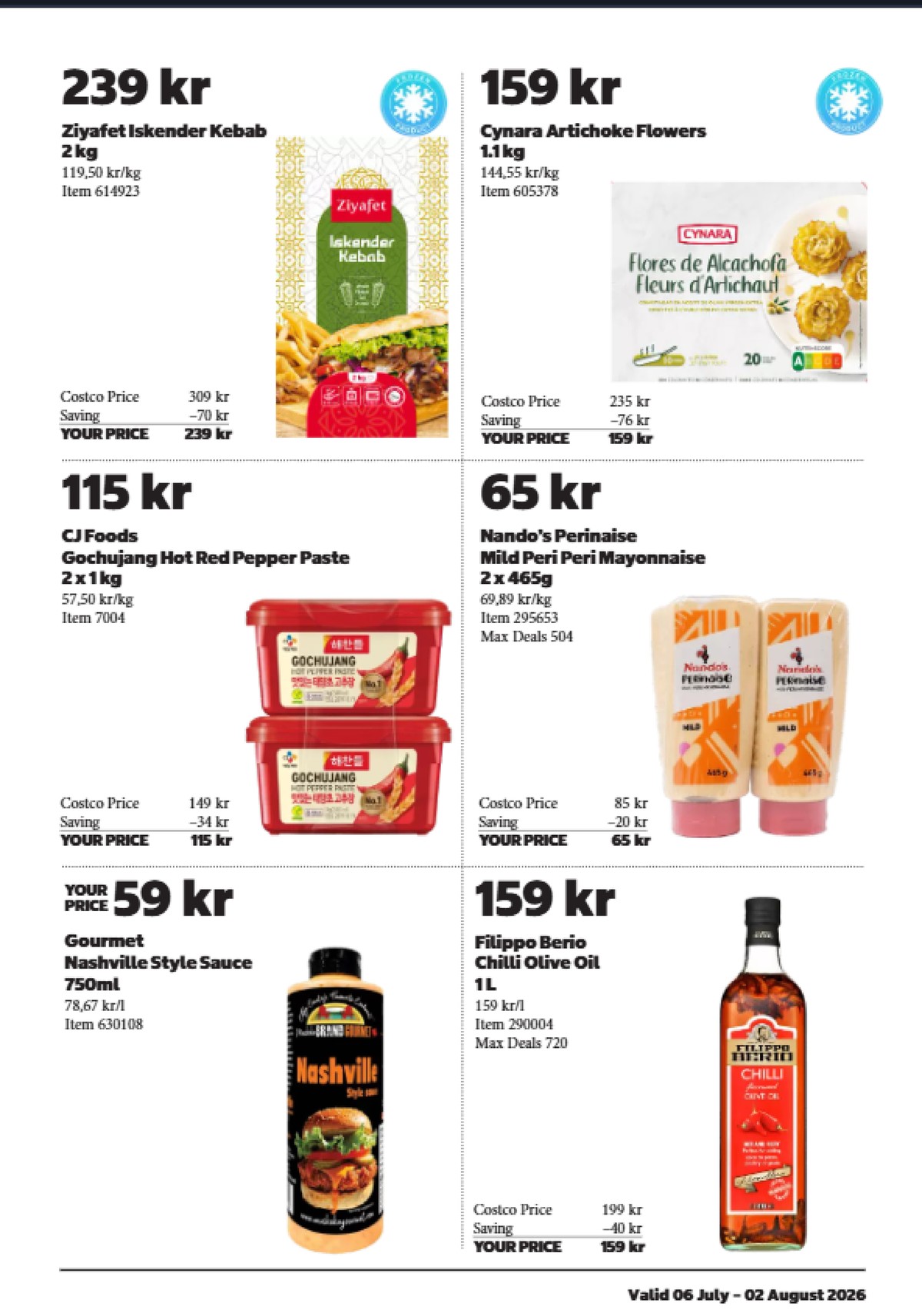Se Costco reklamblad för vecka 30 på Kampanjveckan.se. Se bra erbjudanden på många varor. Läs reklambladet här! Sida 11
