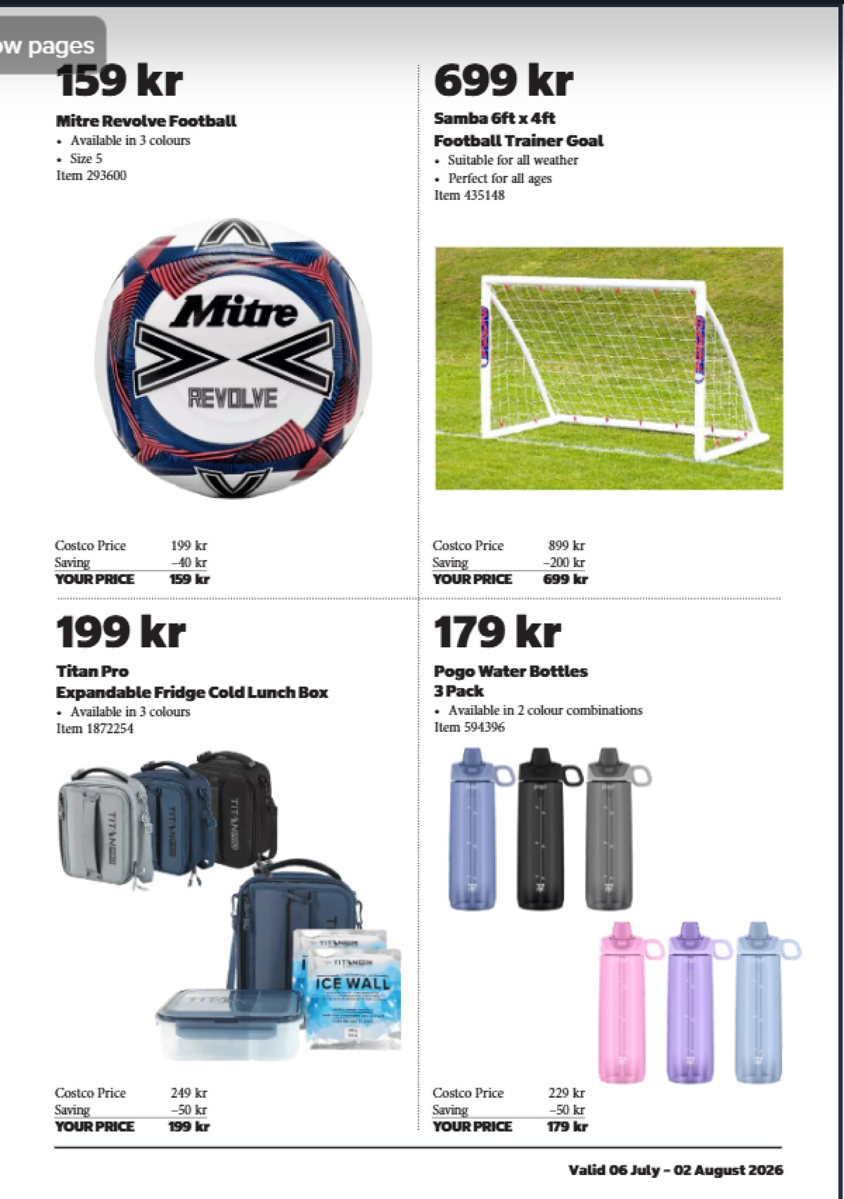 Se Costco reklamblad för vecka 30 på Kampanjveckan.se. Se bra erbjudanden på många varor. Läs reklambladet här! Sida 3