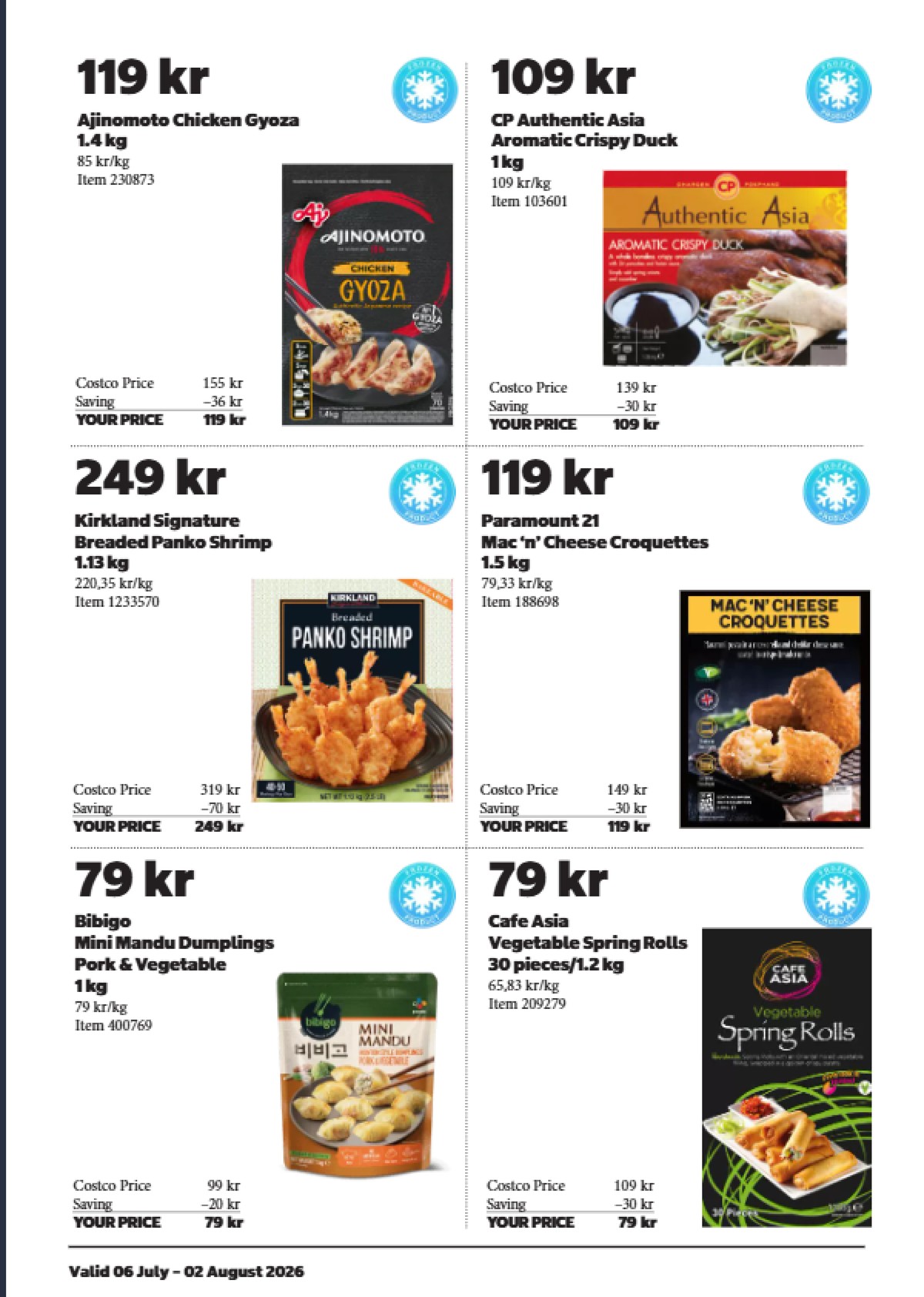 Se Costco reklamblad för vecka 30 på Kampanjveckan.se. Se bra erbjudanden på många varor. Läs reklambladet här! Sida 10