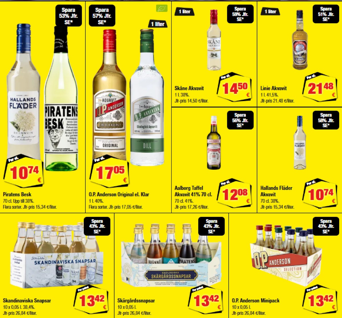 Se Calle reklamblad för vecka 30 på Kampanjveckan.se. Se bra erbjudanden på många varor, t.ex. snaps okänd eller snaps skärgårdssnapsar. Läs reklambladet här! Sida 11

